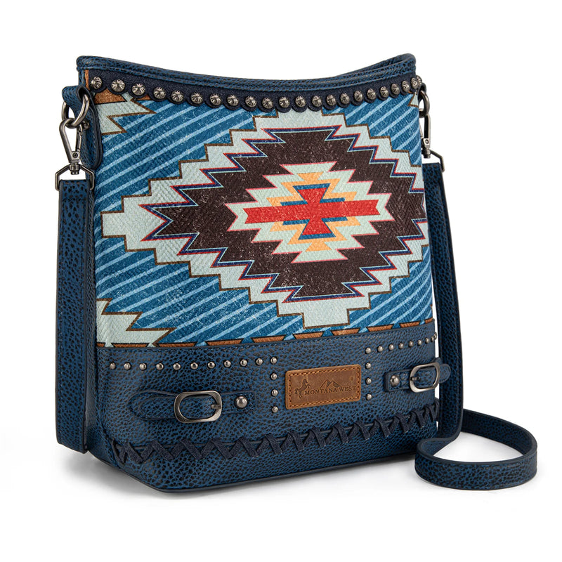 Load image into Gallery viewer, MW1316G-9181JN -  Montana West Aztec Collection Concealed Carry Crossbody
