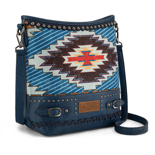 MW1316G-9181JN -  Montana West Aztec Collection Concealed Carry Crossbody