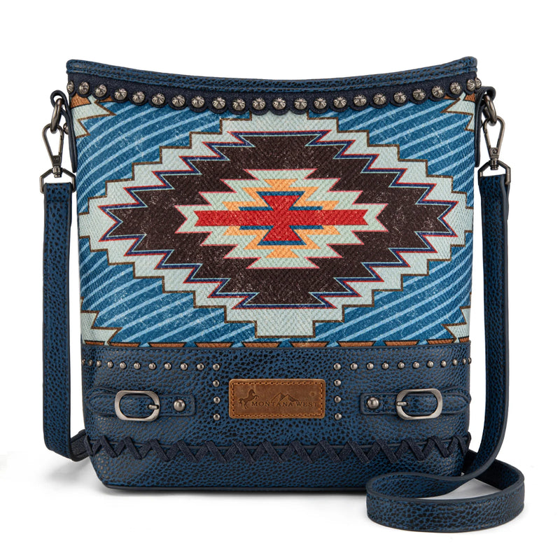 Load image into Gallery viewer, MW1316G-9181JN -  Montana West Aztec Collection Concealed Carry Crossbody
