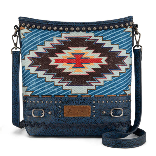 MW1316G-9181JN -  Montana West Aztec Collection Concealed Carry Crossbody