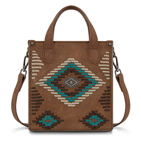 MW1332-160BR - Montana West Aztec Collection Crossbody