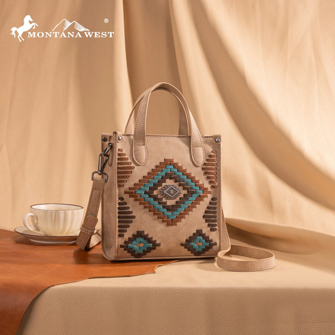 MW1332-160TN - Montana West Aztec Collection Crossbody