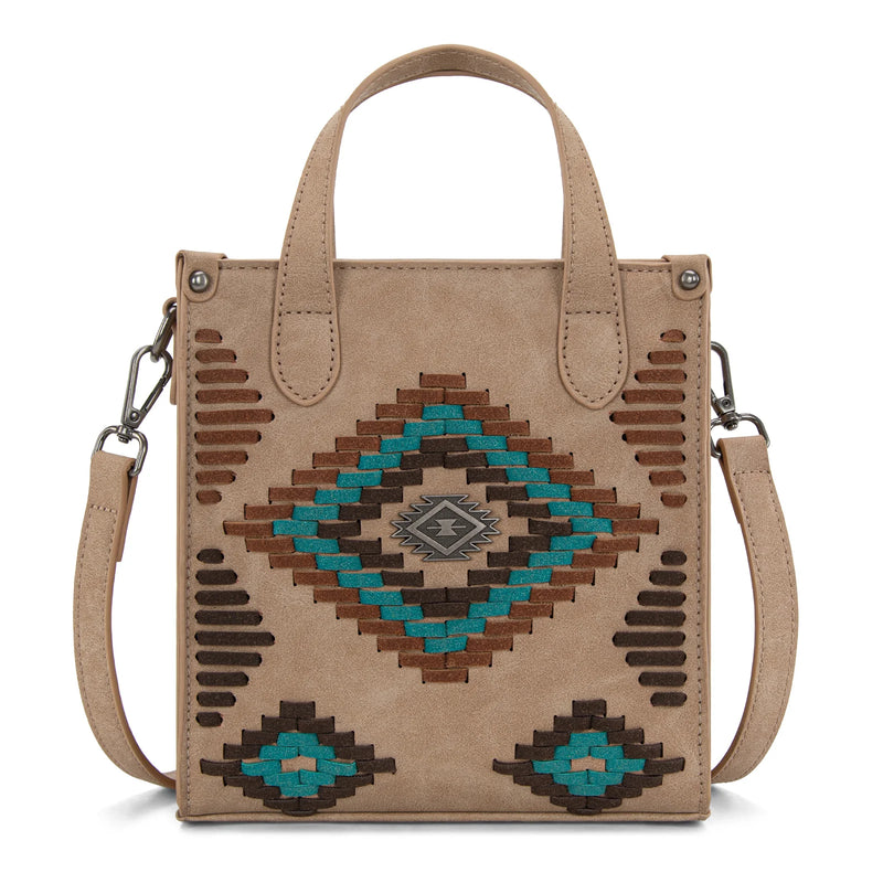 Load image into Gallery viewer, MW1332-160TN - Montana West Aztec Collection Crossbody
