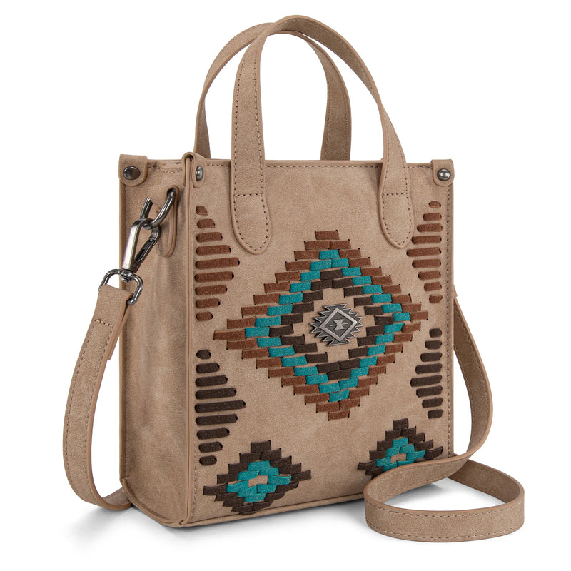Load image into Gallery viewer, MW1332-160TN - Montana West Aztec Collection Crossbody
