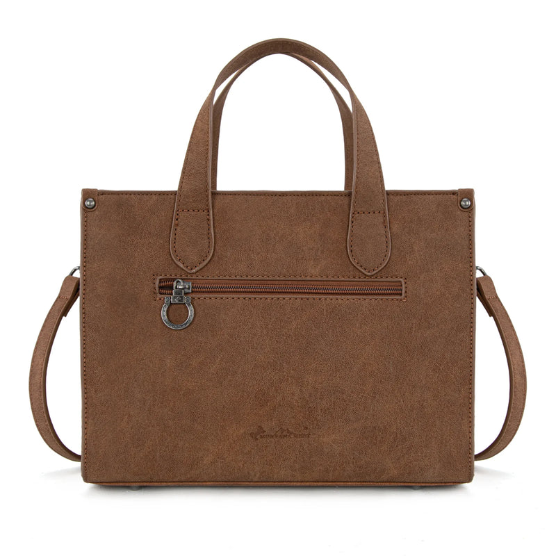 Load image into Gallery viewer, MW1332-8322BR - Montana West Aztec Collection Tote/Crossbody
