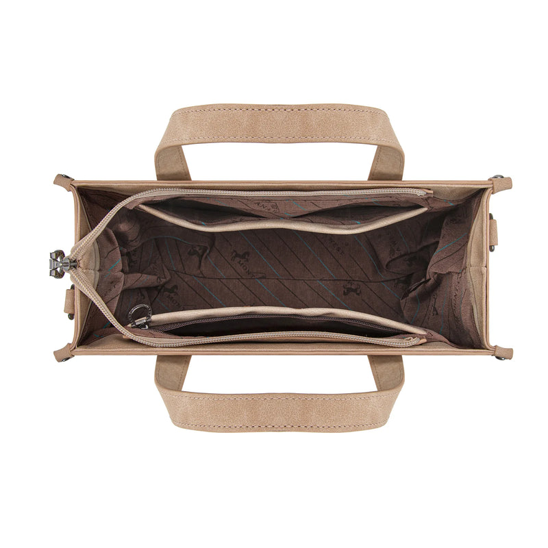Load image into Gallery viewer, MW1332-8322TN - Montana West Aztec Collection Tote/Crossbody
