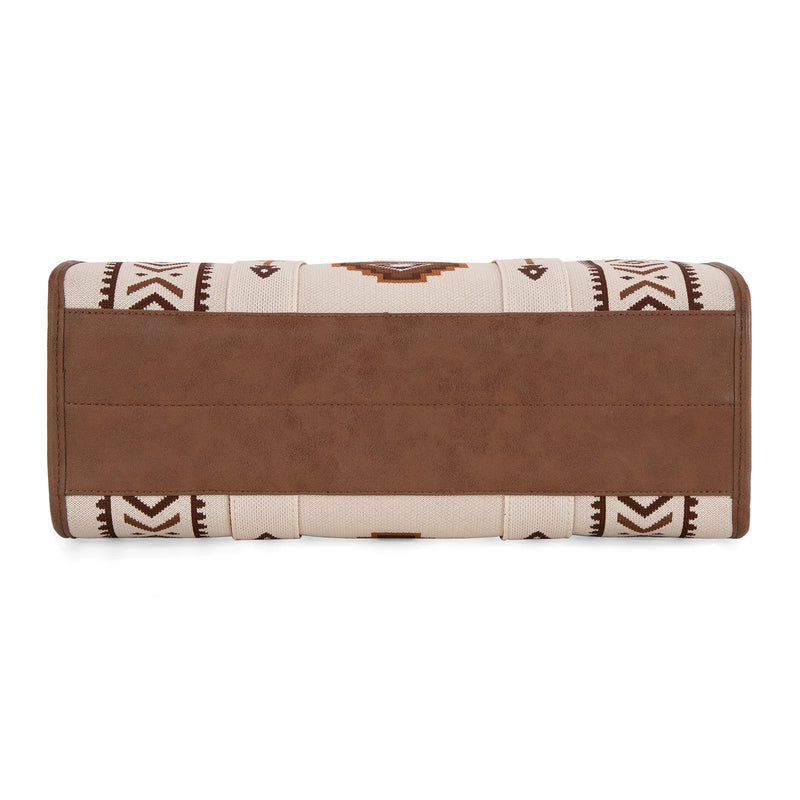 Load image into Gallery viewer, MW1333-8113BG - Montana West Aztec Retro Arrows Dual Sided Print Large Tote/Crossbody
