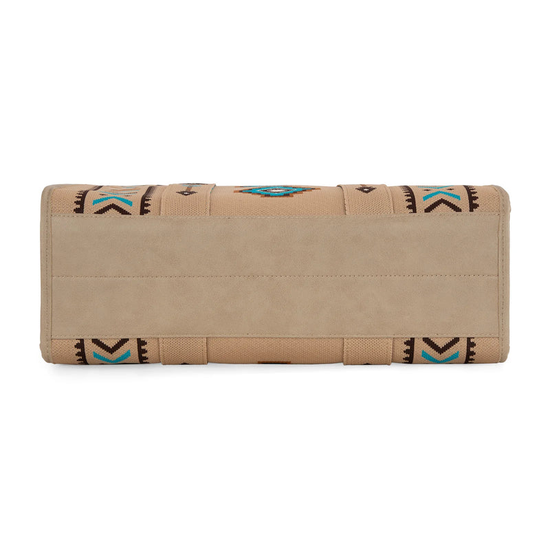 Load image into Gallery viewer, MW1333-8113TN - Montana West Aztec Retro Arrows Dual Sided Print Large Tote/Crossbody
