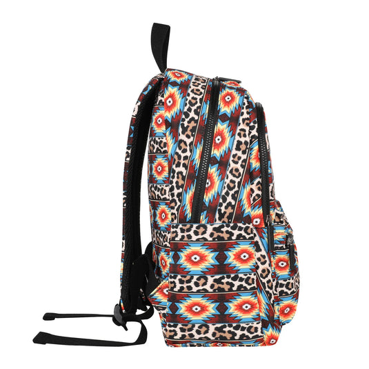 MWB-1007BR - Montana West Aztec And Leopard Print Backpack