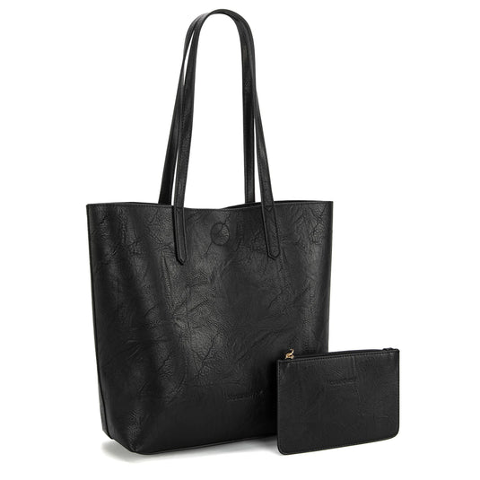 MWC-376BK - Montana West Carry-All Tote - Black