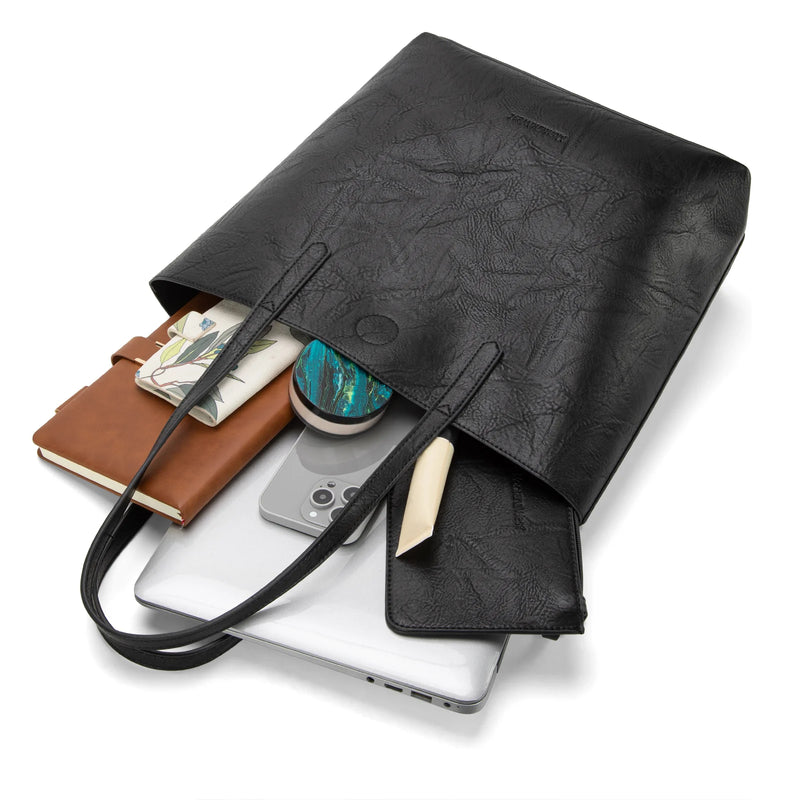 Load image into Gallery viewer, MWC-376BK - Montana West Carry-All Tote - Black
