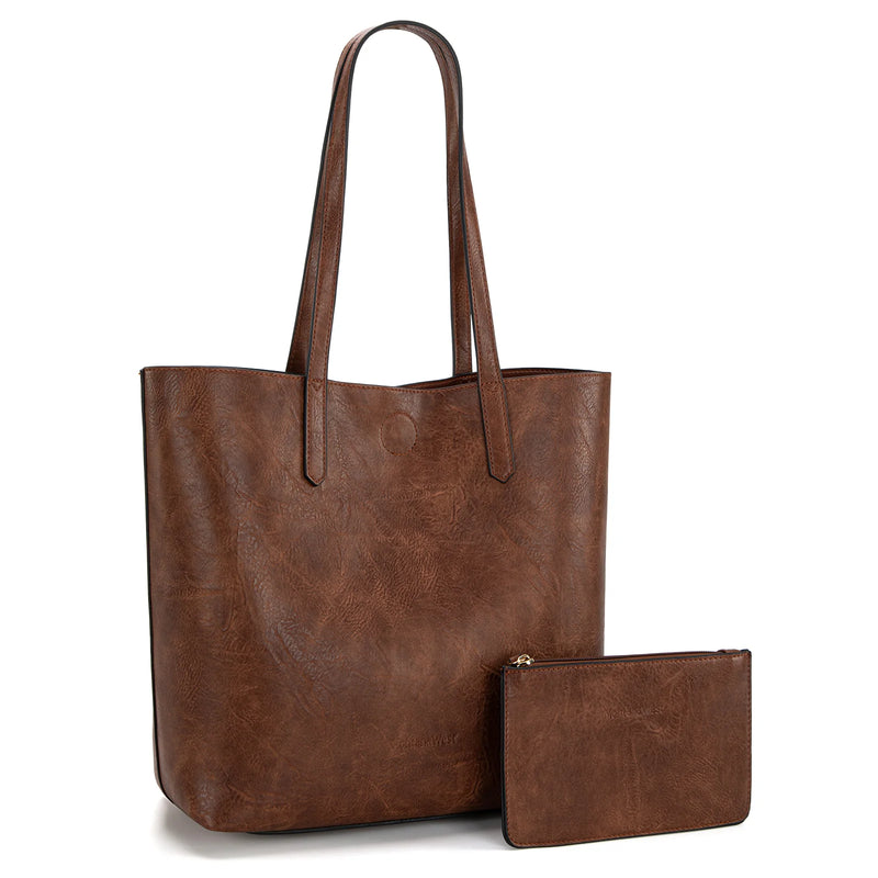 Load image into Gallery viewer, MWC-376DBR - Montana West Carry-All Tote - Dark Brown
