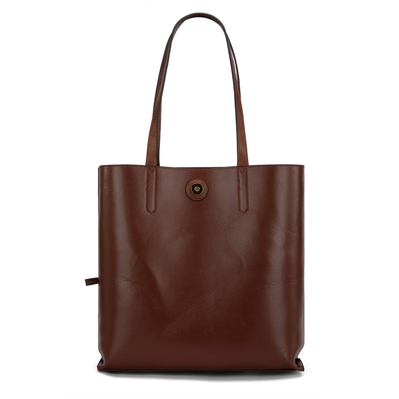 Load image into Gallery viewer, MWC-376DBR - Montana West Carry-All Tote - Dark Brown
