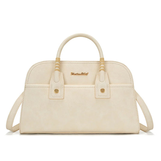 MWC-631TN - Montana West Wrapped Handle Dome Satchel Bag - Tan