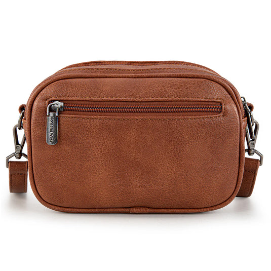 MW1318-8365LP - Montana West Tooled Collection Crossbody - Leopard