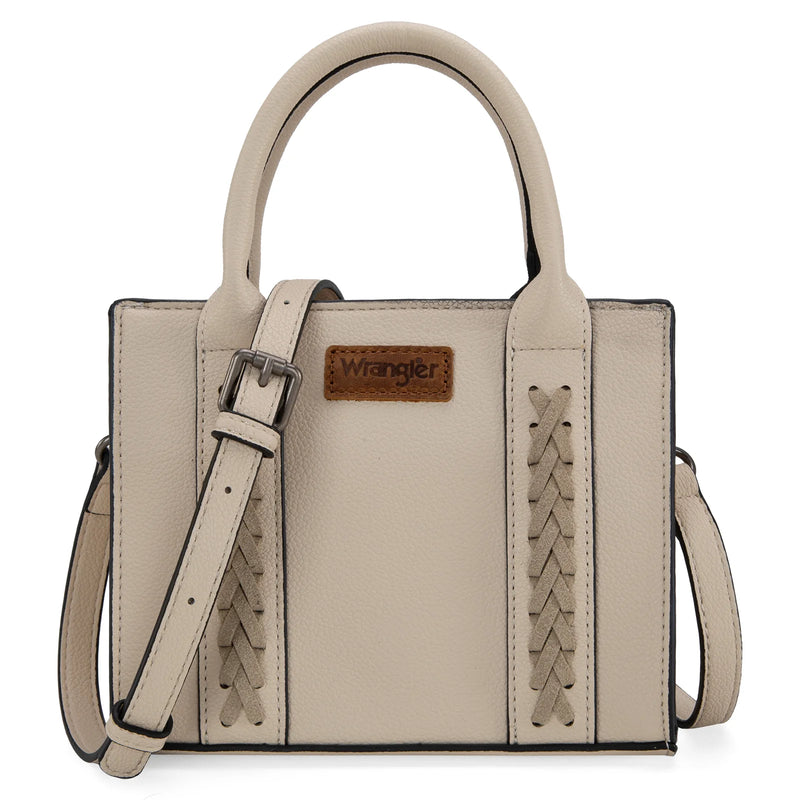 Load image into Gallery viewer, WG70S-8120BG - Wrangler Whipstitch Mini Tote/Crossbody - Beige
