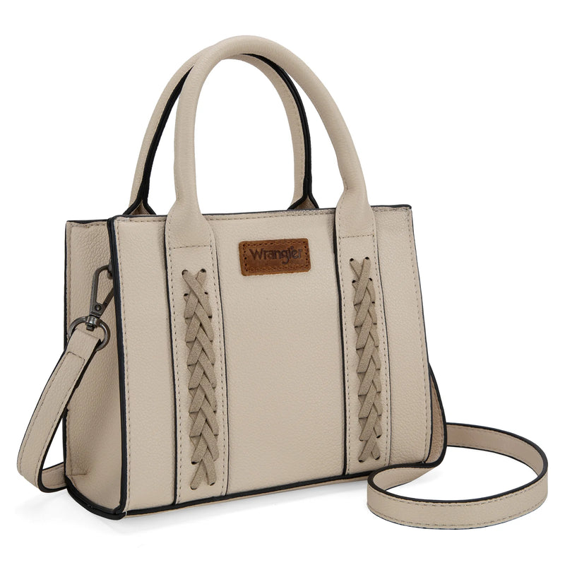 Load image into Gallery viewer, WG70S-8120BG - Wrangler Whipstitch Mini Tote/Crossbody - Beige
