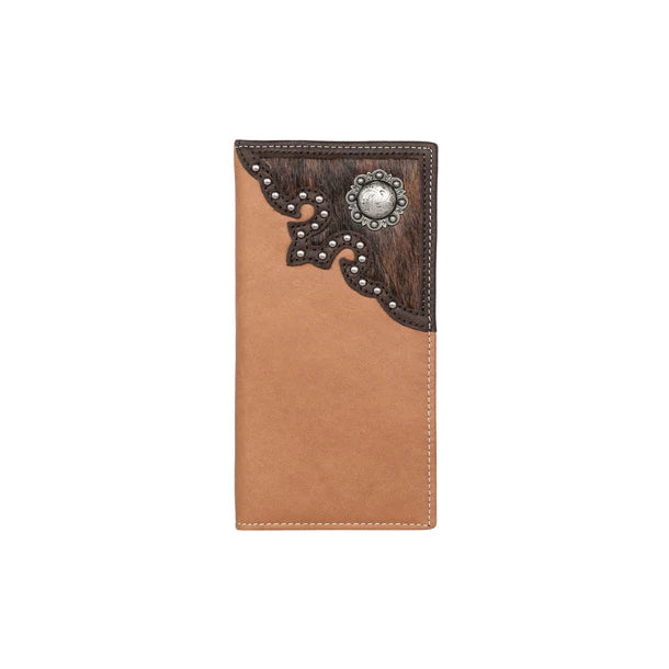 Load image into Gallery viewer, MWL-W033BR - Men's Genuine Hair-On Leather Collection Wallet
