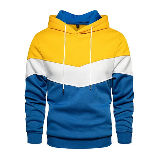 NIHSWST6 - Men's Yellow/White/Blue Sweatshirt