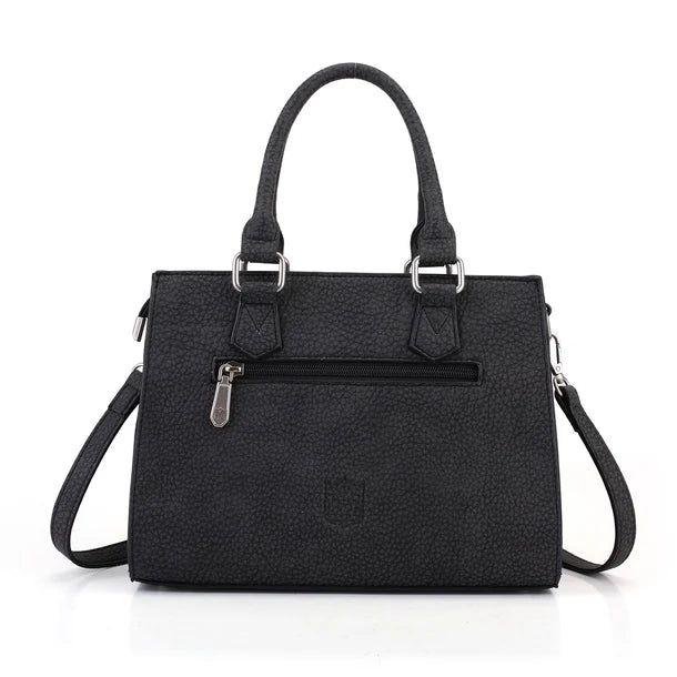 Load image into Gallery viewer, NFL-HB-DAL-021 -GY - Dallas Cowboys Whipstitch Fringe Handheld Tote Crossbody Bag
