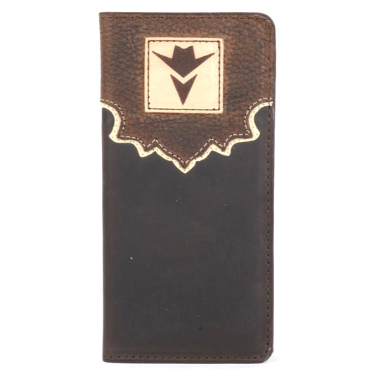 OUT204 - OUTLAW Rodeo Wallet with Leather Logo Patch