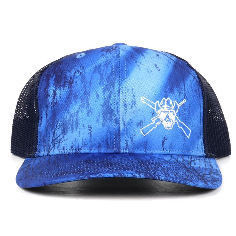 Load image into Gallery viewer, OUT5000 - Realtree Fishing Lt Blue/Navy Embroidered Cap
