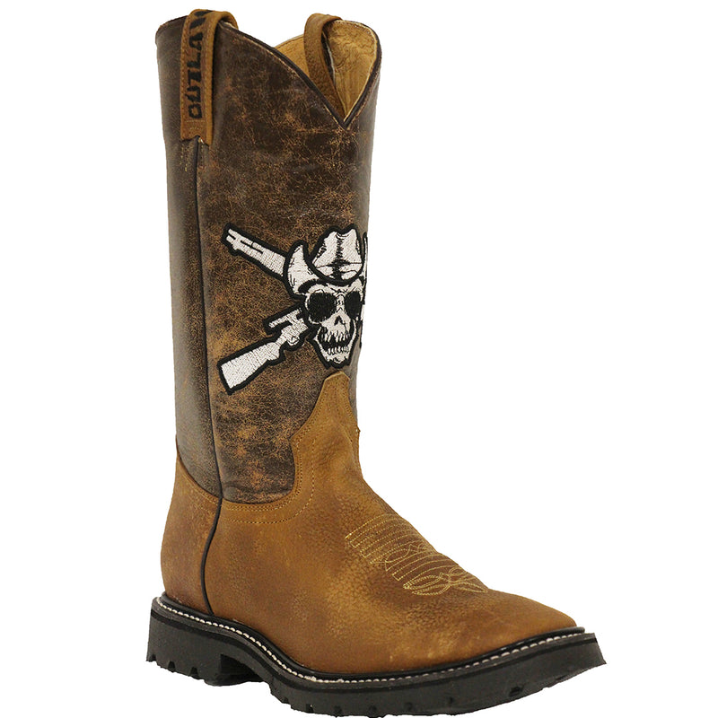 Load image into Gallery viewer, OUT8001 - RockinLeather Men&#39;s Outlaw Non-Steel Toe Work Boot
