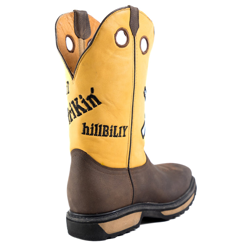 Load image into Gallery viewer, OUT8002 - RockinLeather Men&#39;s Outlaw Steel Toe Work Boot
