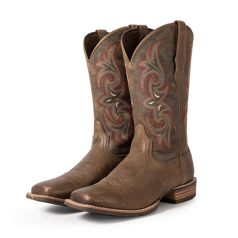 Load image into Gallery viewer, PLT203602 - Palitutu Women‘s Scarlet Frontier Cowgirl Boots
