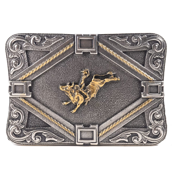 RLB009 - RockinLeather Bull Rider Belt Buckle