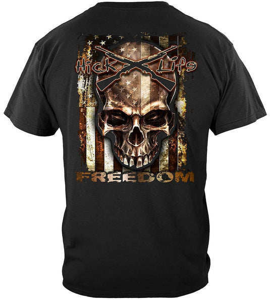 RN2305 - American Flag-Freedom Premium T-Shirt