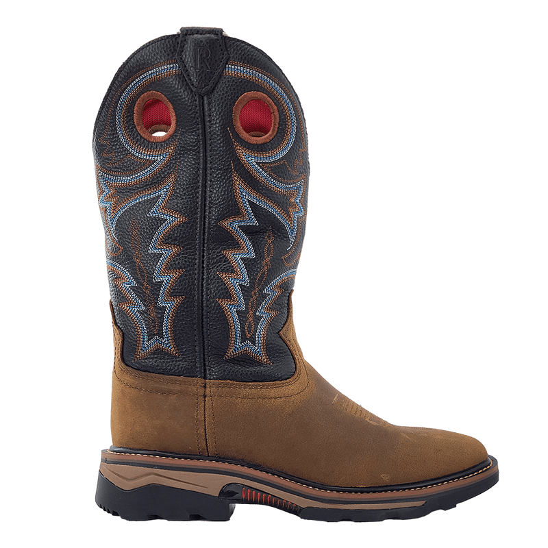 Load image into Gallery viewer, RW 1012 STWP - R. Watson Coffee Distressed Buffalo Steel Toe Waterproof Work Boots
