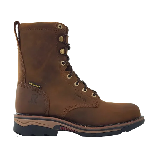 Load image into Gallery viewer, RW 1020 CTWP - R Watson Cowhide Round 8″ Comp Toe / WP Work Boot
