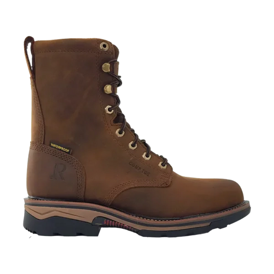 RW 1020 CTWP - R Watson Cowhide Round 8″ Comp Toe / WP Work Boot