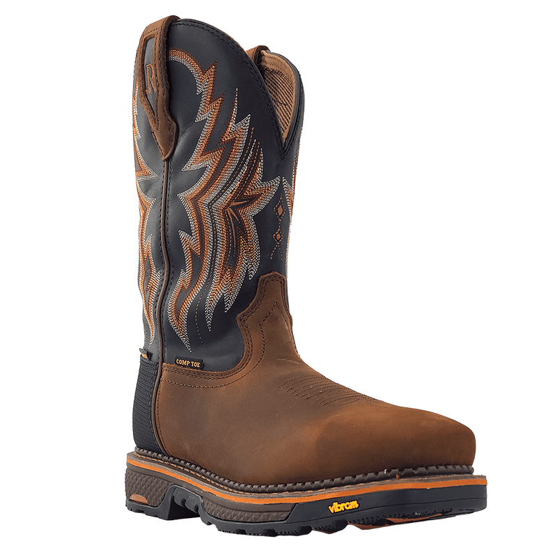 Load image into Gallery viewer, RW 1204 CTWP - R. Watson Peanut Cowhide Composite Toe Waterproof Work Boots W/Vibram Outsole
