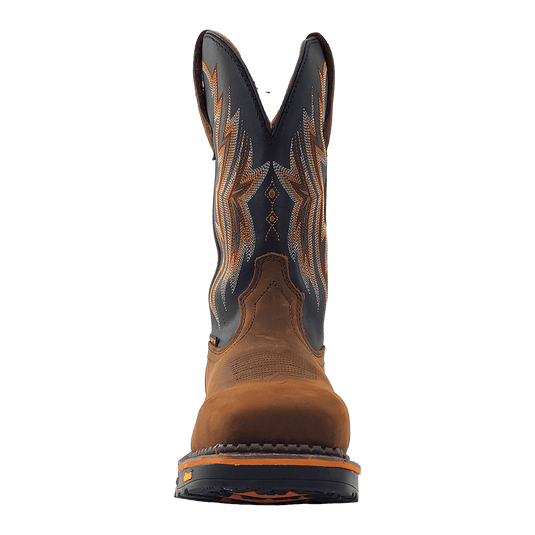 RW 1204 CTWP - R. Watson Peanut Cowhide Composite Toe Waterproof Work Boots W/Vibram Outsole