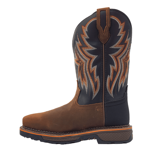 RW 1204 CTWP - R. Watson Peanut Cowhide Composite Toe Waterproof Work Boots W/Vibram Outsole