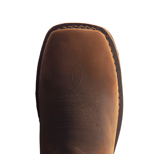 RW 1204 CTWP - R. Watson Peanut Cowhide Composite Toe Waterproof Work Boots W/Vibram Outsole