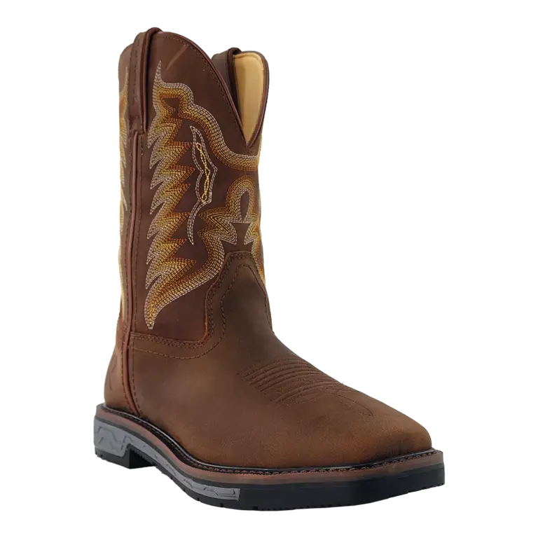 Load image into Gallery viewer, RW 1804 ST - R. Watson Men’s 11 " Cowhide Wide Square Steel Toe Work Boot
