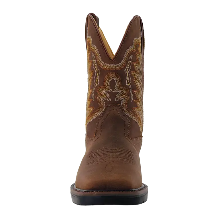 Load image into Gallery viewer, RW 1804 ST - R. Watson Men’s 11 " Cowhide Wide Square Steel Toe Work Boot
