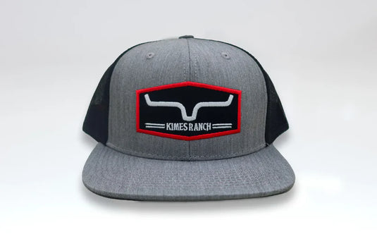 KM14 - Kimes Ranch Replay Trucker Hat - Grey