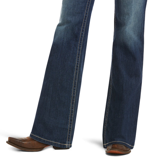 10011683 - Ariat R.E.A.L. Mid Rise Stretch Original Boot Cut Jean