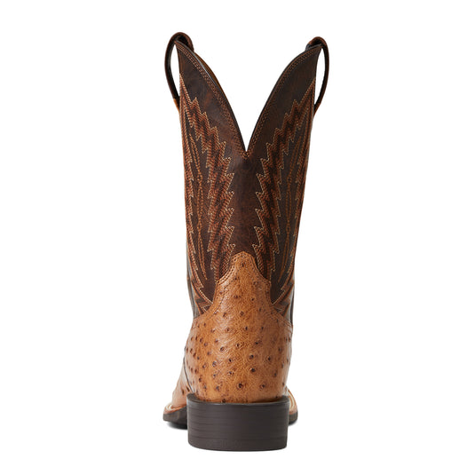 10040281 - Ariat Men's Quantum Primo Full Quill Ostrich Cowboy Boot
