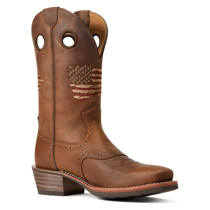 10040348 - Ariat Men's Roughstock Patriot Western Boot
