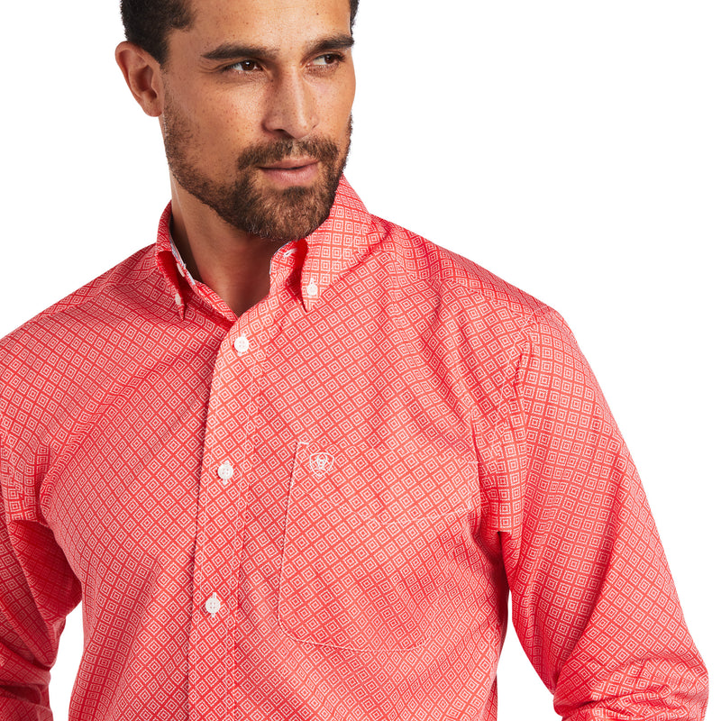 Load image into Gallery viewer, 10040542 - Ariat Men&#39;s Wrinkle Free Nathan Fitted Shirt
