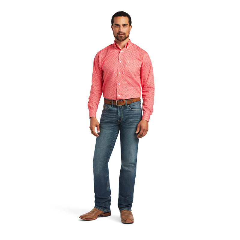 Load image into Gallery viewer, 10040542 - Ariat Men&#39;s Wrinkle Free Nathan Fitted Shirt
