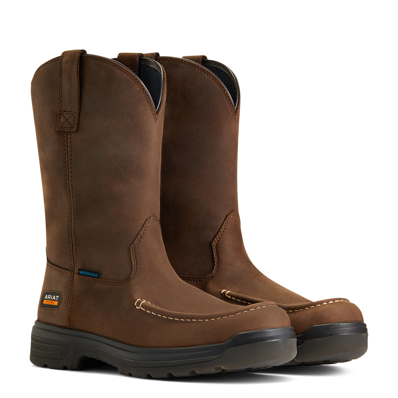 Load image into Gallery viewer, 10040397 - Ariat Men's Turbo Pull-On Waterproof Work Boot
