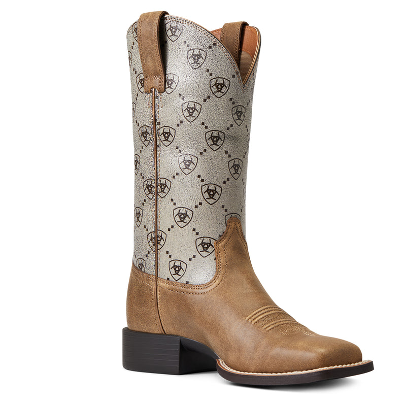 Load image into Gallery viewer, 10040362 - Ariat Women&#39;s Round Up Wide Square Toe Western Boot
