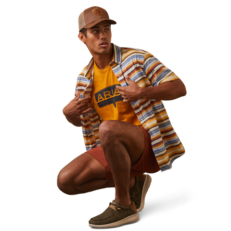 Load image into Gallery viewer, 10043703 - Ariat Sunset Serape Stretch Modern Fit Shirt

