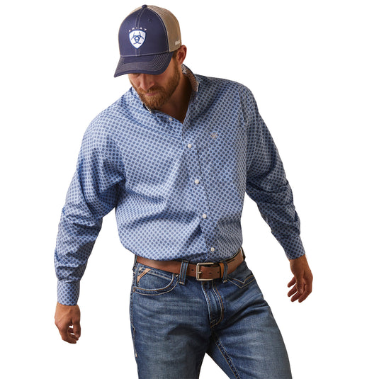 10043807 - Ariat Men's Wrinkle Free Atlas Classic Fit Shirt